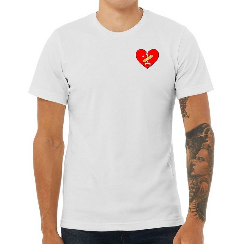 Broken Band-Aid Heart T-Shirt